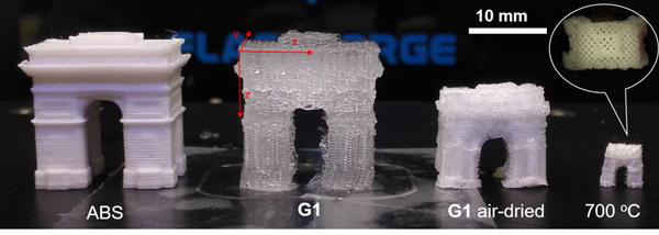 3D打印智能墨水，可創(chuàng)造出形狀和變色的物體